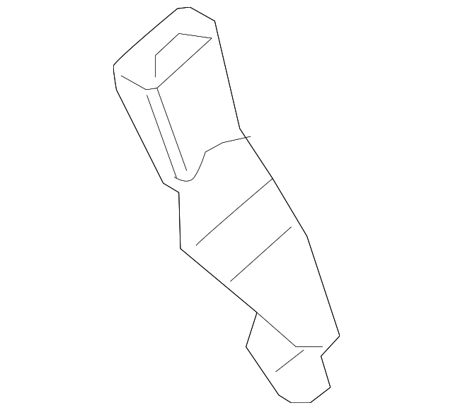 89830-C6500WK Деталь OUTER BUCKLE, LEFT