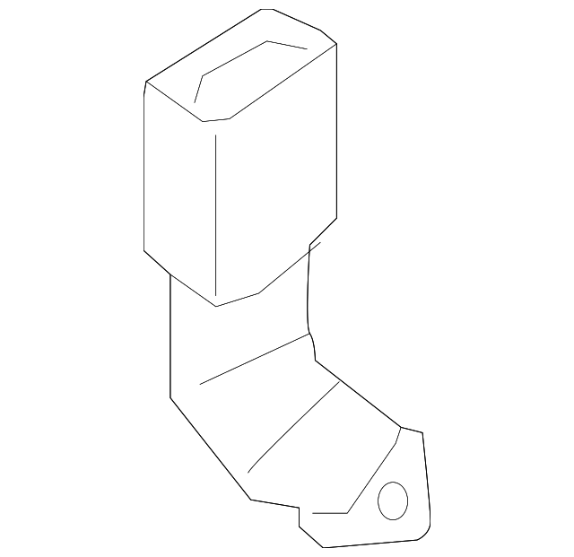 89840-C6500WK Деталь OUTER BUCKLE, RIGHT