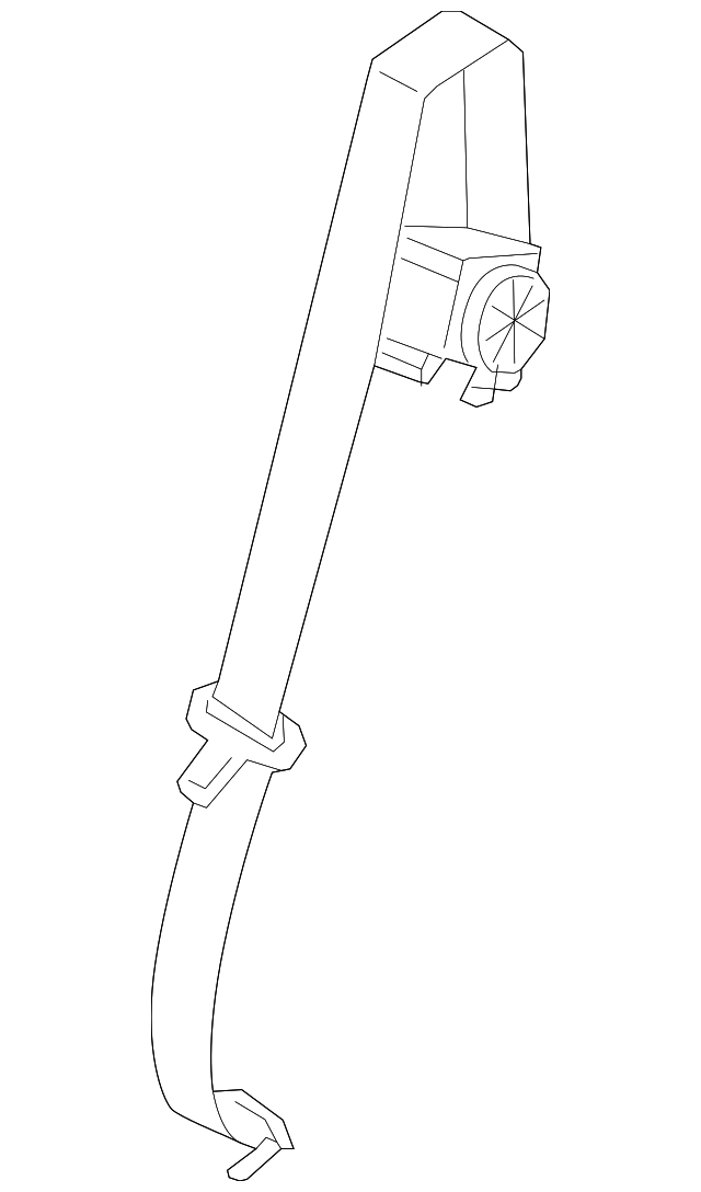 89850-C6500WK Деталь CENTER SEAT BELT