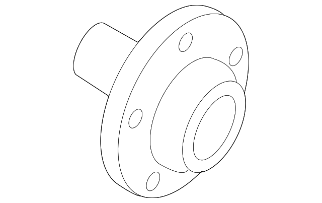 F151-26-240A HUB, RIGHT
