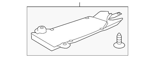 DB5Z-9910494-A Деталь LOWER SHIELD