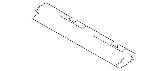 EB5Z-8326-C Деталь UPPER DEFLECTOR