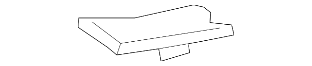 5822742010 Деталь FRONT FLOOR PAN PLATE, LEFT