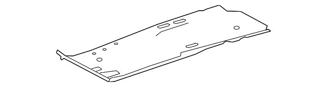 5811242011 Деталь FRONT FLOOR PAN, LEFT
