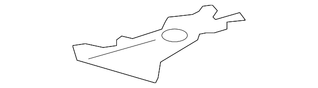 5817742010 Деталь FRONT FLOOR PAN FRONT EXTN, RIGHT