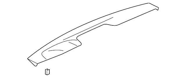 MR604775 DEFROSTER TRIM