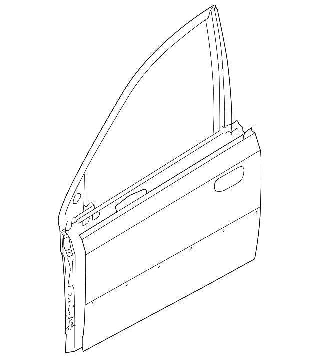 6800185Z10 Деталь DOOR SHELL, RIGHT