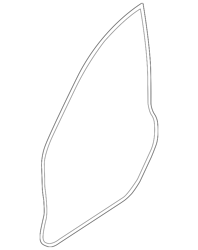 8464285Z00 Деталь DOOR W'STRIP, RIGHT