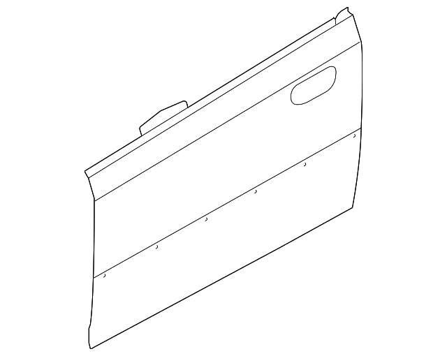 6811185Z11 Деталь OUTER PANEL, RIGHT