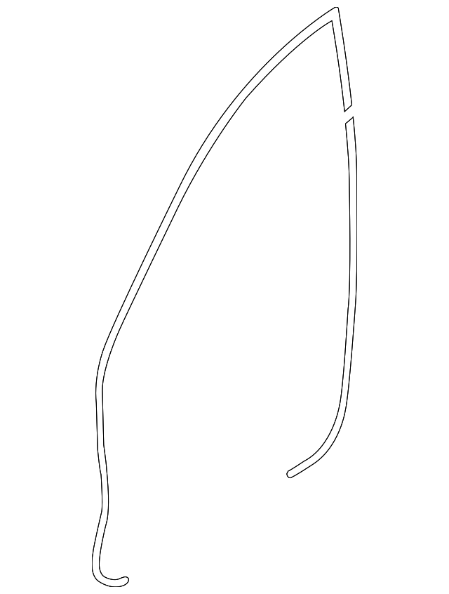 8464185Z00 Деталь W'STRIP ON BODY, RIGHT