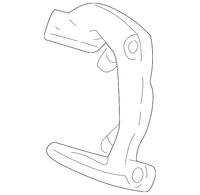5011980AA Деталь CALIPER BRACKET, RIGHT