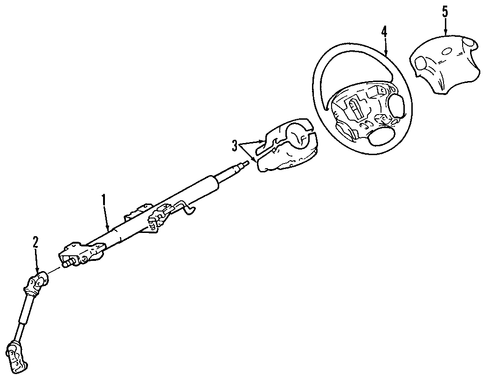 Sportage STEERING COLUMN