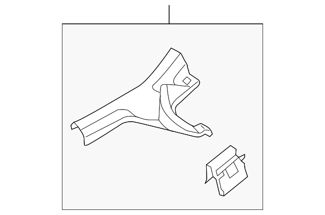 85875-1R000-9Y REAR SILL PLATE, LEFT