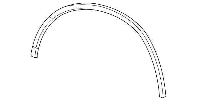 57010618AF Деталь WHEEL FLARE, RIGHT