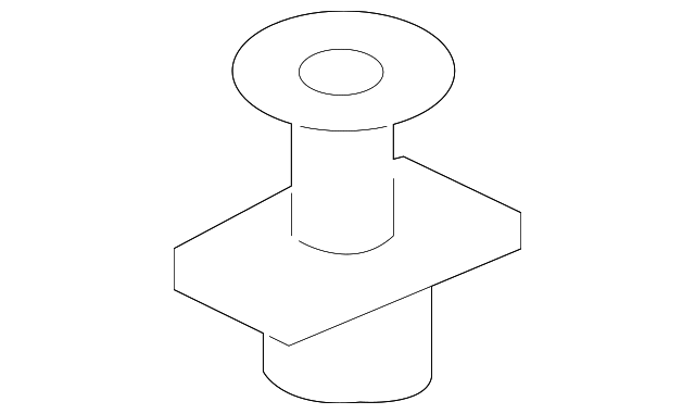 5156136AA Деталь HOOD BUMPER, RIGHT