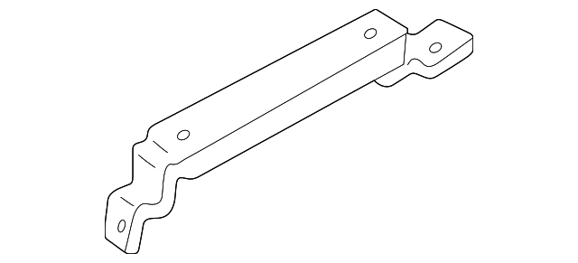 87502-7B000 Деталь SEAT TRACK, LEFT