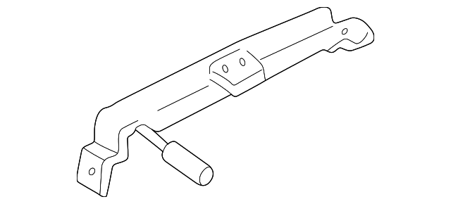 87501-7B000 Деталь SEAT TRACK, RIGHT