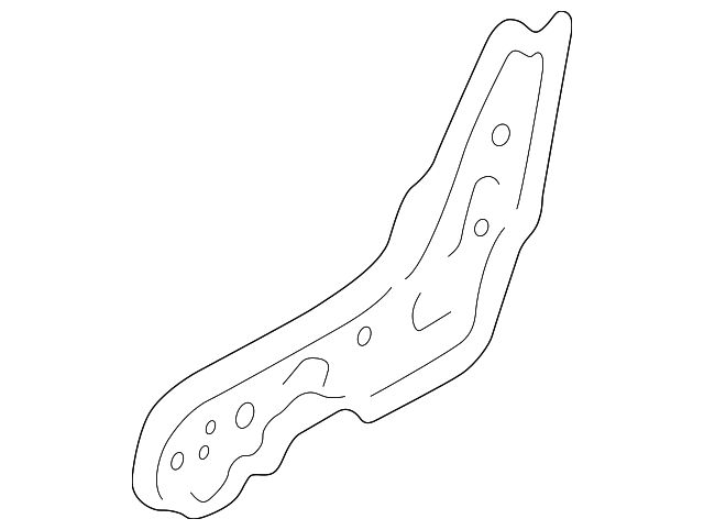 87402-7B000 Деталь RECLINER, LEFT