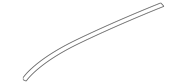 95992528 Деталь ROOF MOLDING, RIGHT