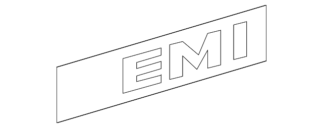 4806203AA Деталь NAMEPLATE, RIGHT