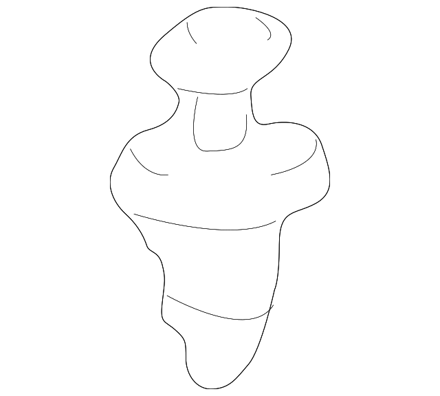 90467-07076-B0 Деталь COWL GRILLE FASTENER