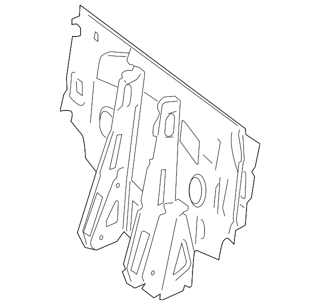 207-640-02-60 Деталь PARTITION PANEL