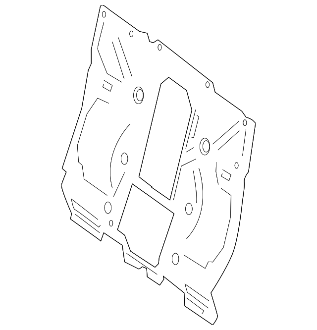 207-640-01-60 Деталь PARTITION PANEL