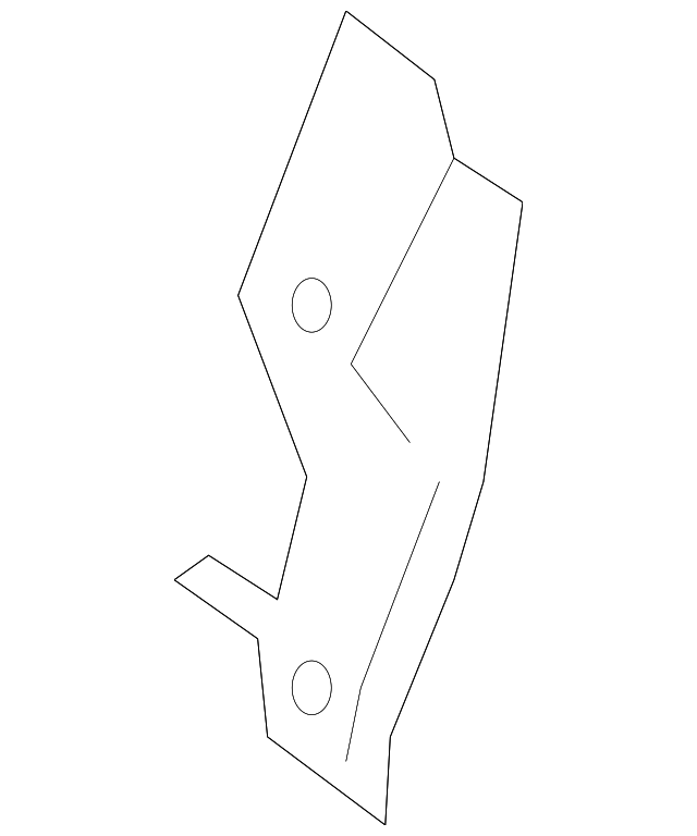 2076400131 Деталь BRACKET, LEFT