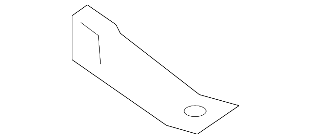 2076460325 Деталь PARTITION PANEL SUPPORT, LEFT