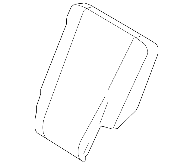 89370-1F1124BK Деталь SEAT BACK COVER