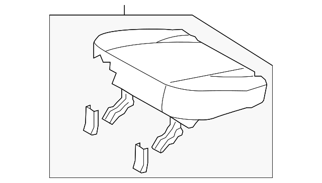 89100-1F1004GE Деталь CUSHION ASSY