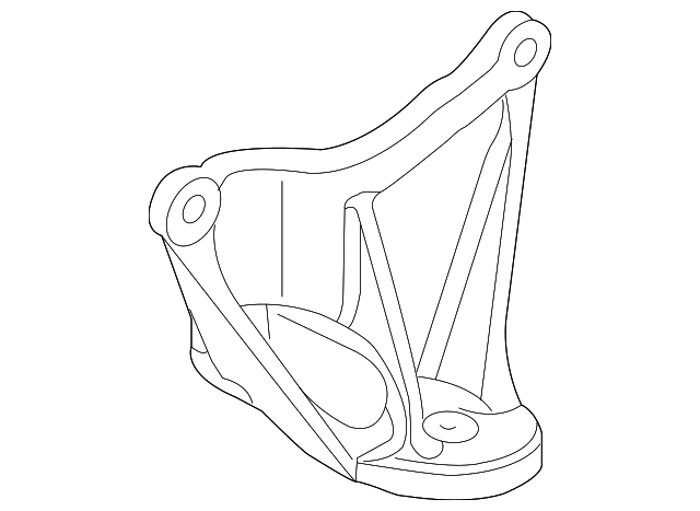 10349964 Деталь MOUNT BRACKET, LEFT