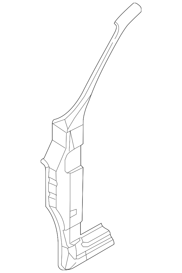 71101-3E1A1 Деталь HINGE PILLAR, LEFT