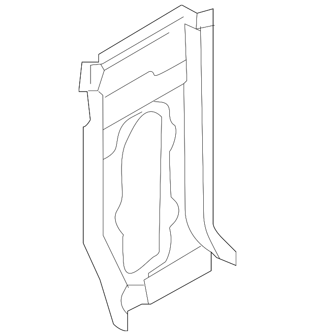 71211-3E000 Деталь COWL SIDE PANEL, LEFT