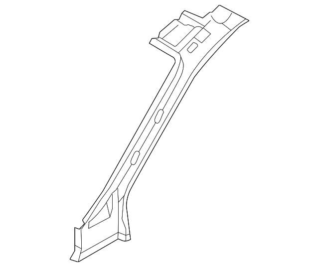 71231-3E100 Деталь W'SHIELD PILLAR, LEFT