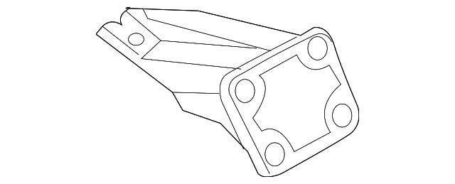112321CA0A Деталь FRONT MOUNT BRKT, RIGHT