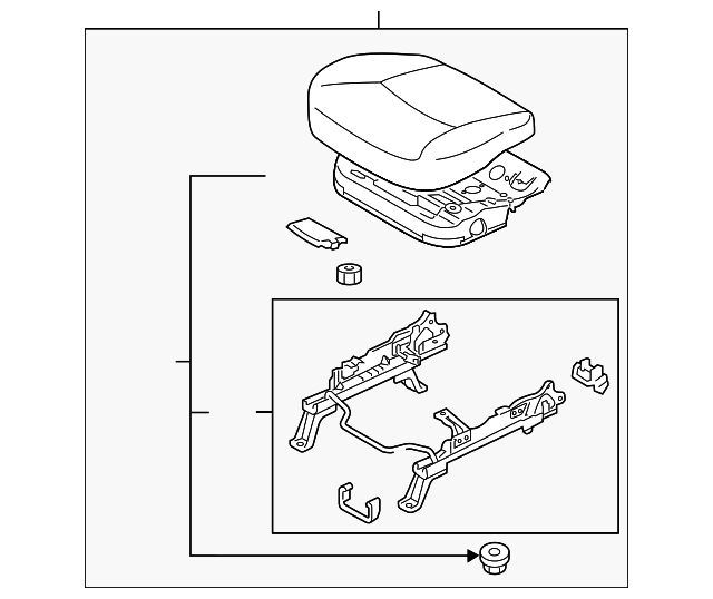 6911B190HB Деталь CUSHION ASSY