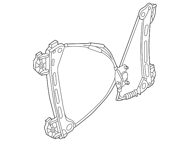 5C5-837-461-C Деталь WINDOW REGULATOR