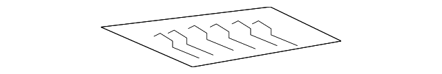 MN177447 Деталь SEAT CUSHION HTR