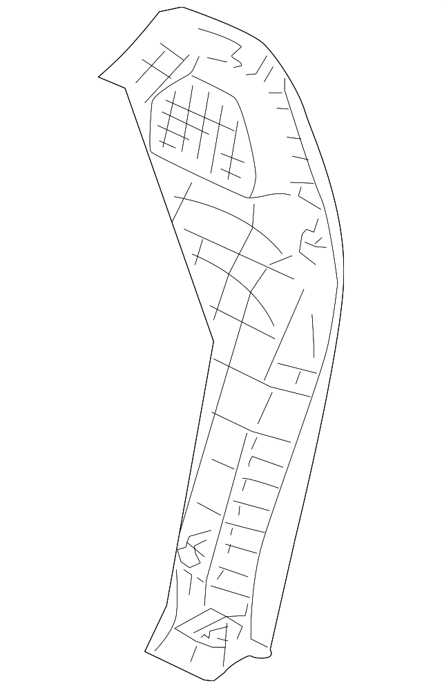 MN177413HA Деталь SEAT BACK PANEL