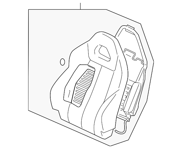 6901A919HB Деталь SEAT BACK ASSY