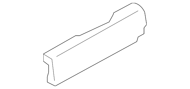 94257AG01A Деталь UPPER PAD, LEFT
