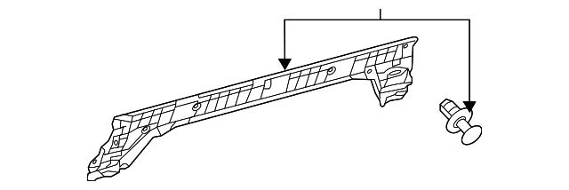 64285-24020-C0 PARTITION PANEL