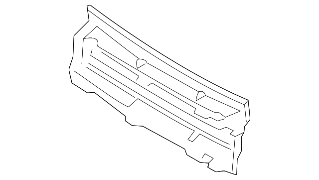 71126-T2F-A11 Деталь LOUVER, R. FR. GRILLE