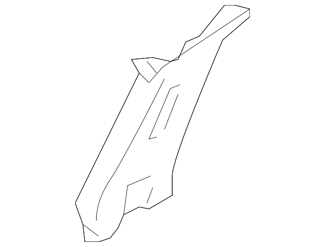 76913-ZL10A Деталь UPR CTR PLR TRIM, RIGHT