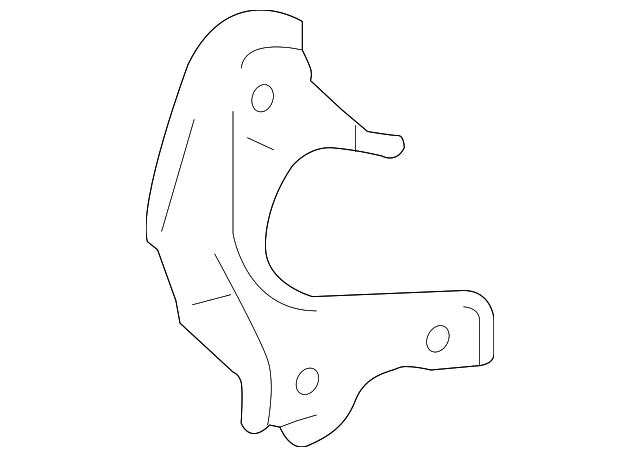 89686-30080 Деталь CONTROLLER SIDE BRACKET, LEFT