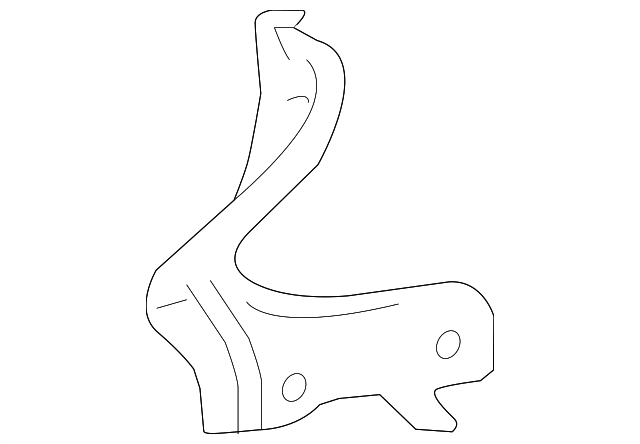 89686-30090 Деталь CONTROLLER SIDE BRACKET, RIGHT