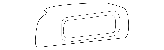 10250468 Деталь CONSOLE ASSY TRIM PLATE