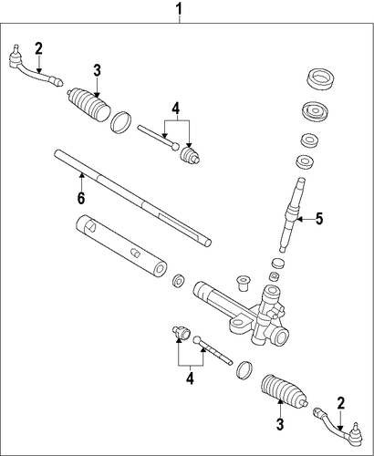 Sonata STEERING GEAR & LINKAGE 3