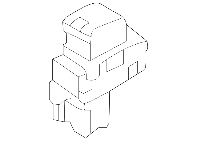 25411-3TA3A Деталь WINDOW SWITCH, LEFT